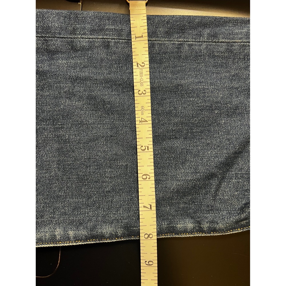 Ace Rivington Mens Athletic Taper Candiani Denim Jeans Dirty Vintage 39x34 NWT - Picture 13 of 15